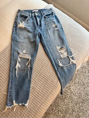 Flying Monkey Distressed Jeans